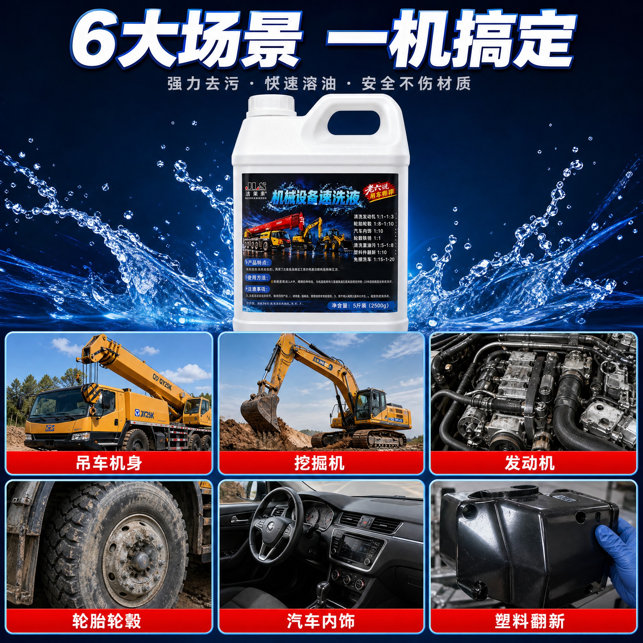 [主图-3] 多场景适用展示，六大应用场景宫格。 [统一基调]… - 图片创意预览