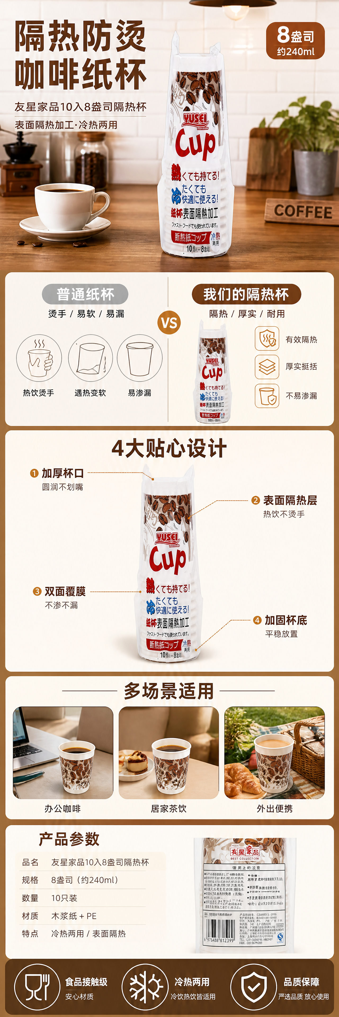 国内电商商品详情页长条图，750px宽，竖版超长图，内容丰富多… - 图片创意预览