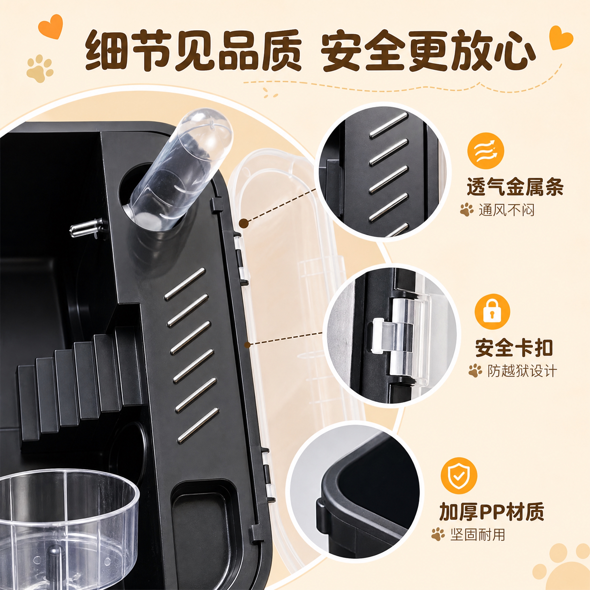 [主图-3] 细节与安全品质图，任务是展示产品的材质细节和安全… - 图片创意预览