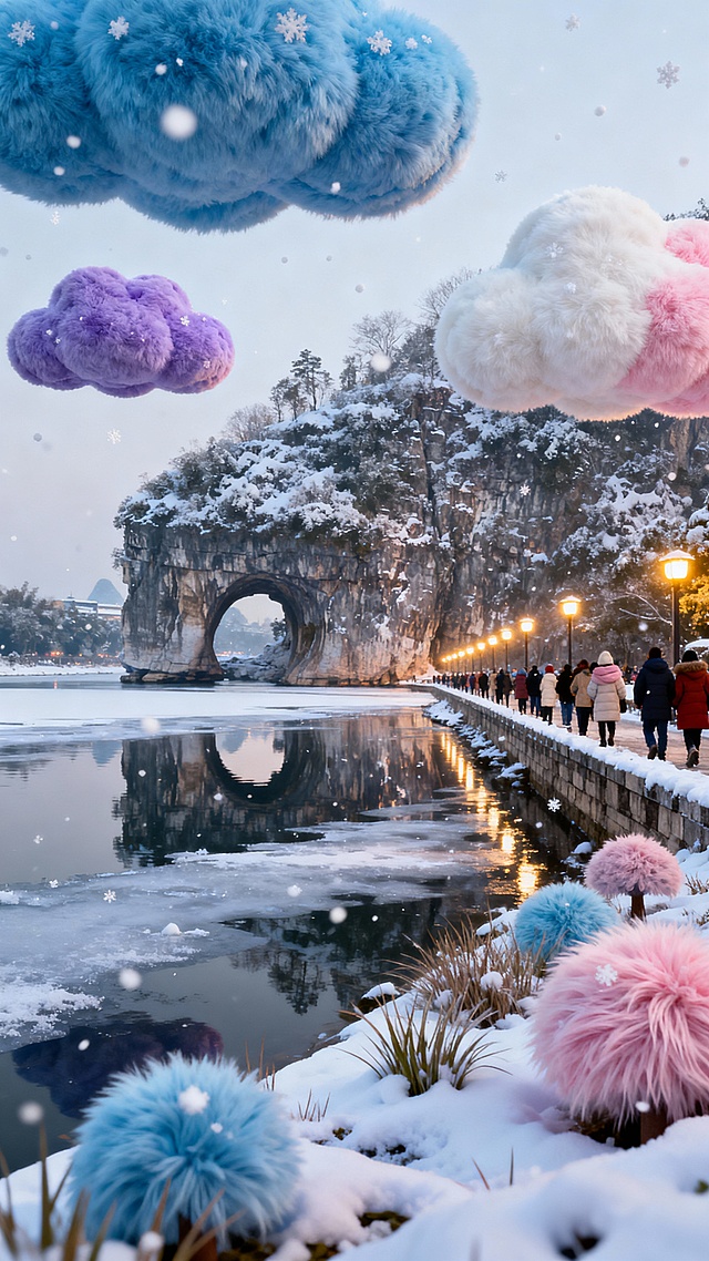 冬日里的象鼻山