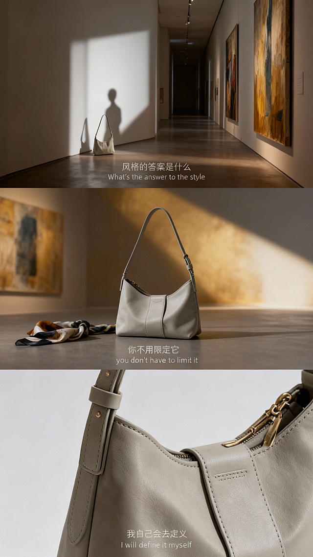 光影感与文艺感交织，简约主义美学中透出优雅与时尚。皮影风轮廓勾勒静谧氛围，重拟物设计呼应油画风质感，诠释性冷淡风的极简哲思。