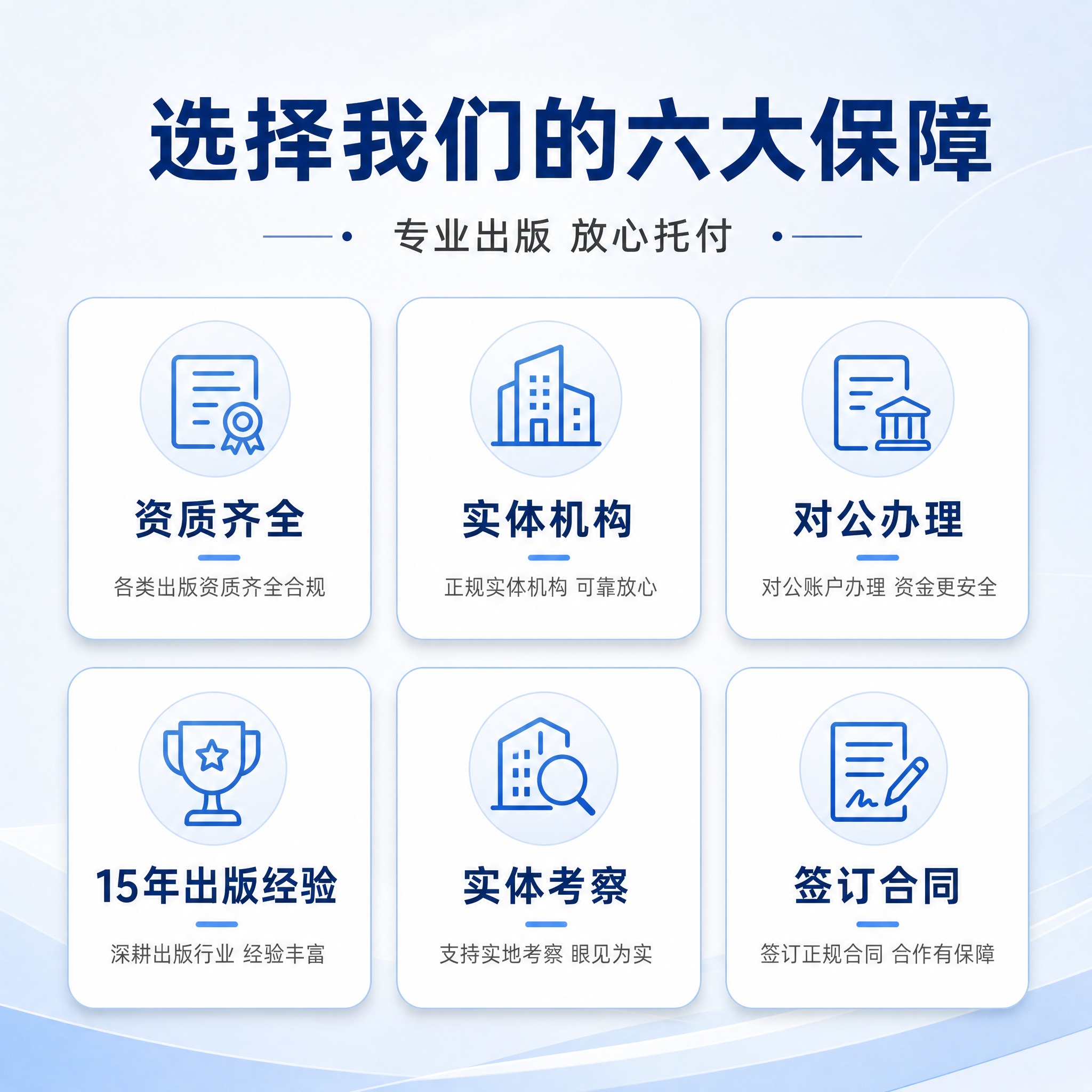 [主图-4] 六大保障服务承诺图，核心任务是清晰展示选择我们的… - 图片创意预览