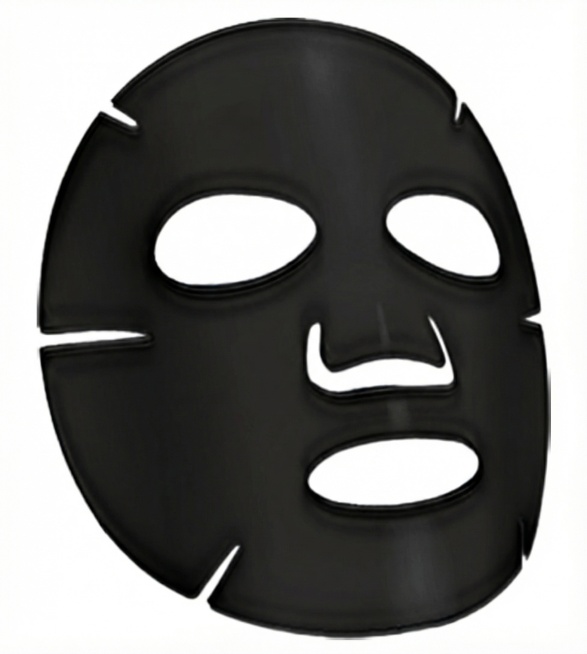 面膜颜色变成黑色预览效果