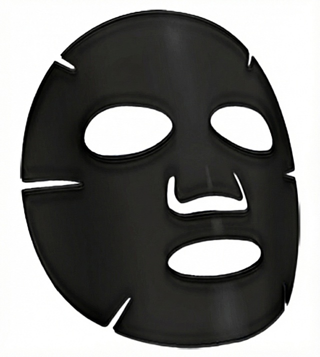 面膜颜色变成黑色