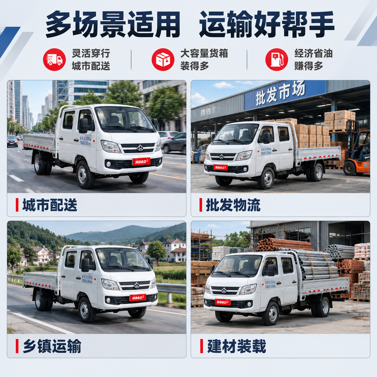 [主图-4] 多场景适用展示 城市物流运输应用场景 [统一基调… - 图片创意预览