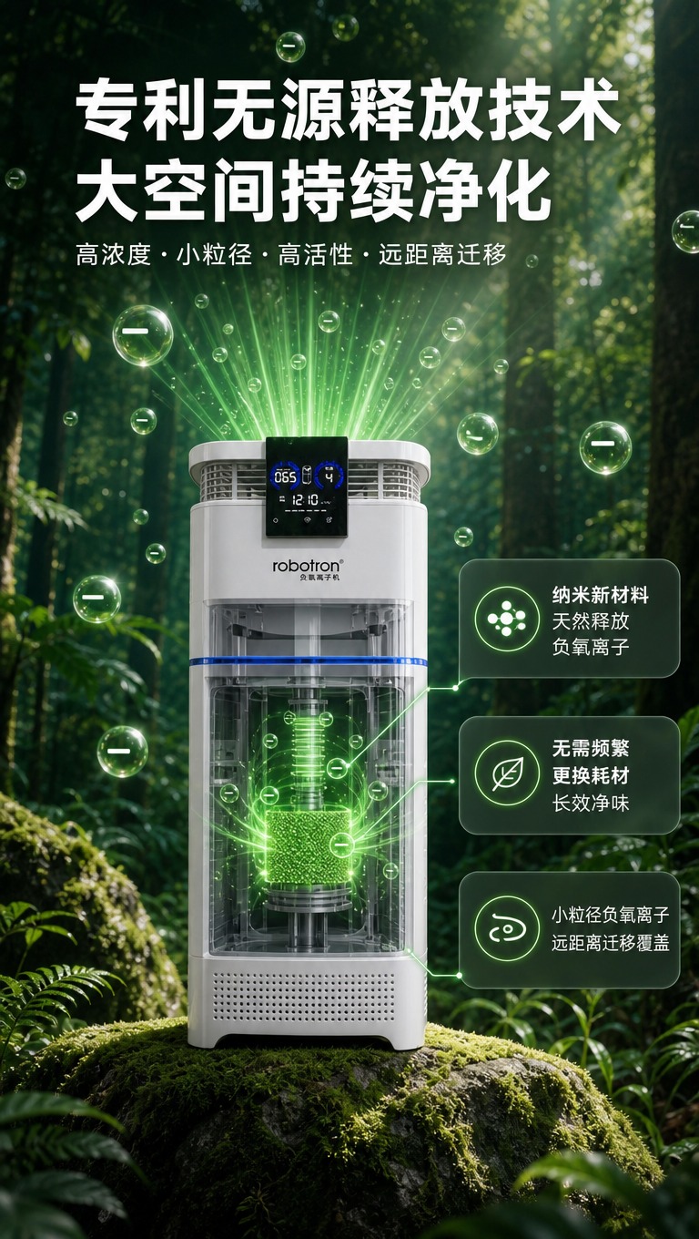 [商品] 使用【图1】robotron白色立式负氧离子机；保留… - 图片创意预览