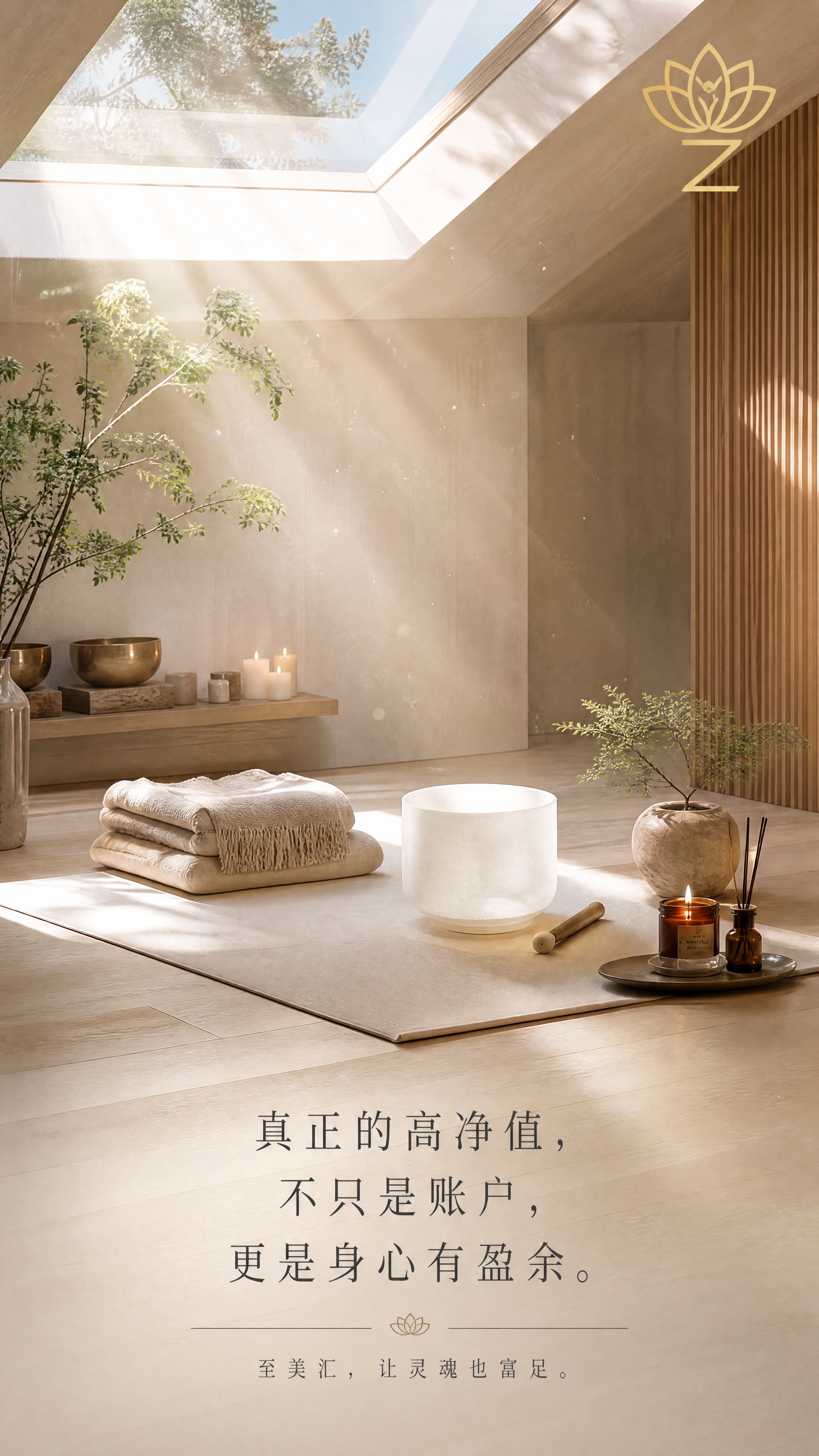 9:16竖版朋友圈海报，高级轻奢风格，精英女性生活美学。画面主… - 图片创意预览