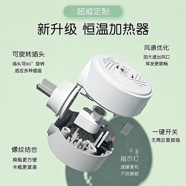 将图片改为1:1正方形尺寸，保留所有文字内容和产品主体，调整构图让内容完整展示