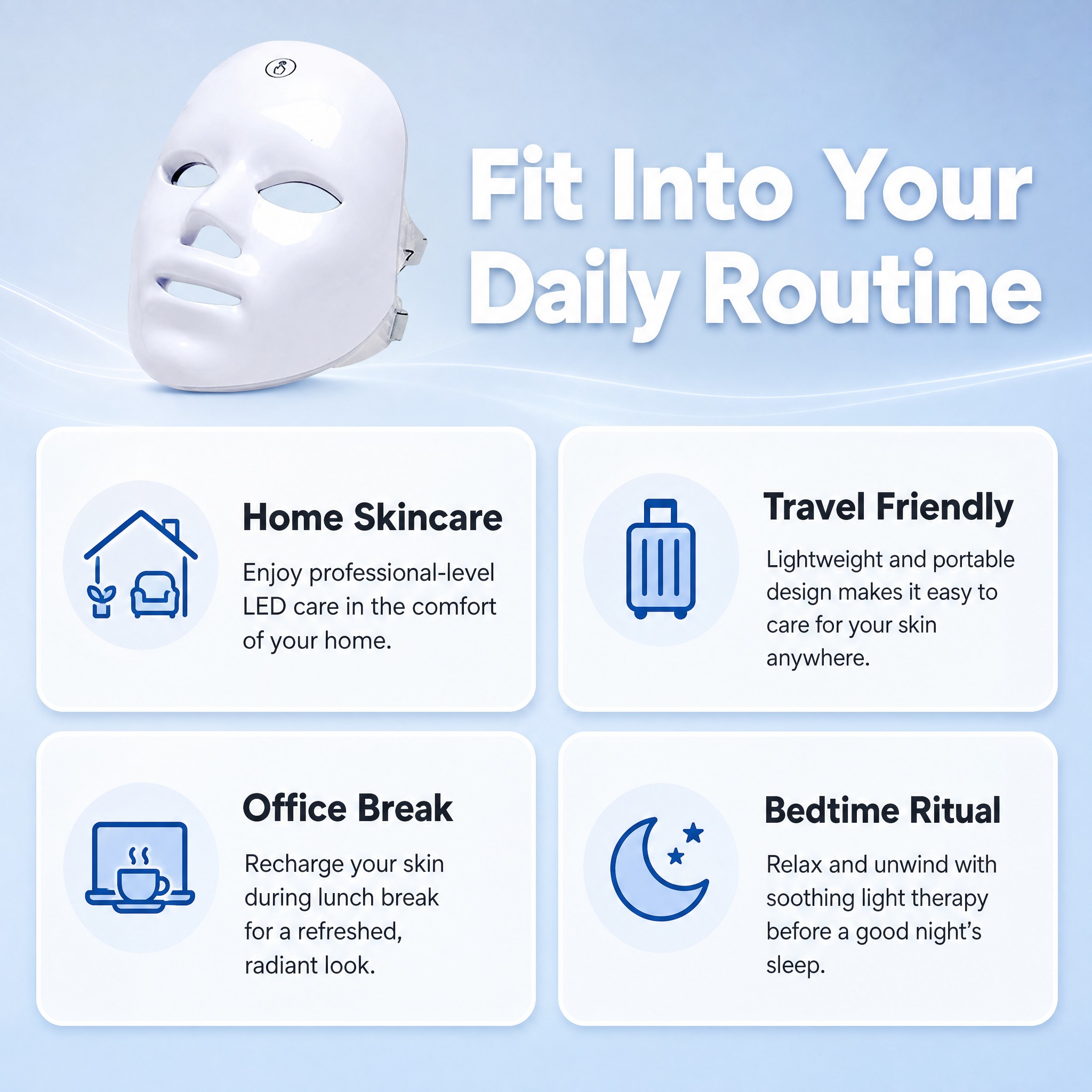 [主图-7] LED Light Therapy Face M… - 图片创意预览