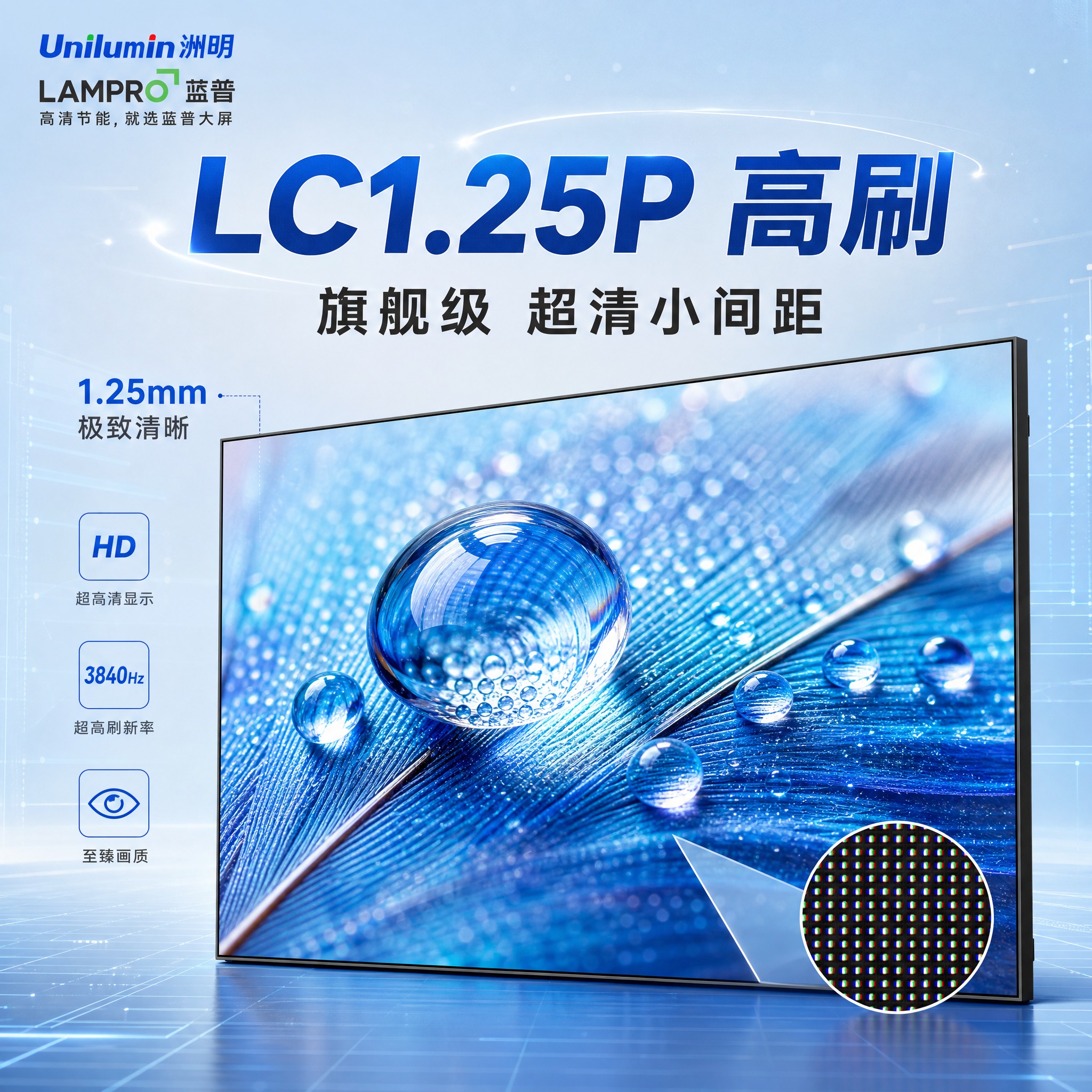 [主图-6] LC1.25P 高刷 LED显示屏SKU搜索主图… - 图片创意预览