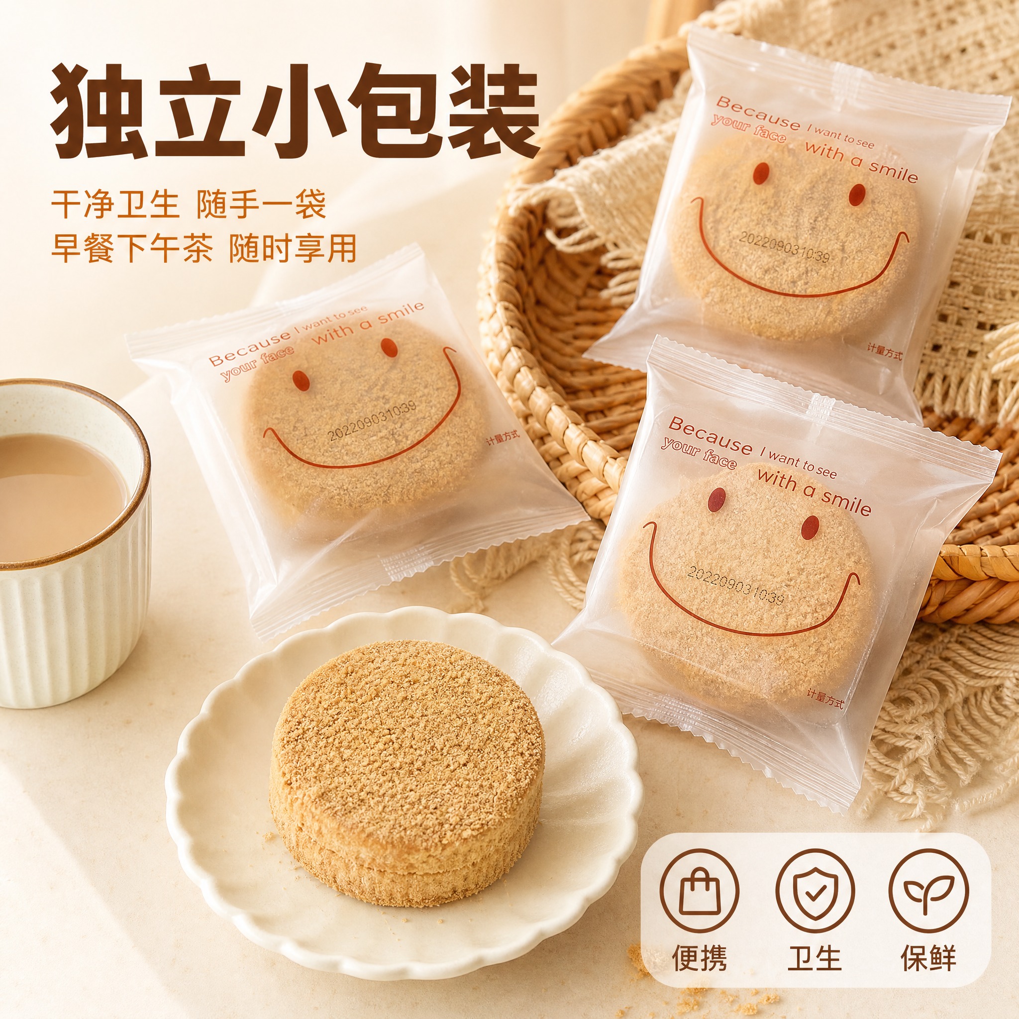 [主图-3] 独立包装与细节品质，主题：独立小包装 干净卫生… - 图片创意预览
