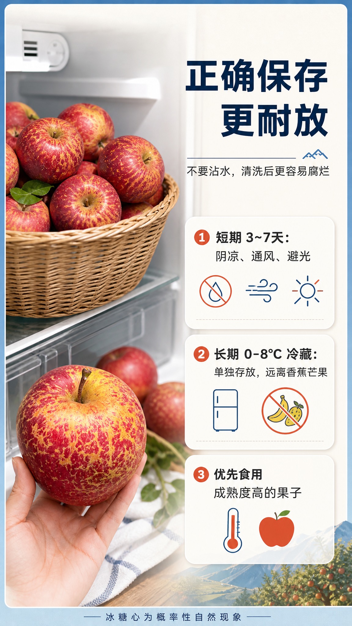 [商品] 使用【图1】果筐中装满的丑苹果与【图2】手托丑苹果；… - 图片创意预览