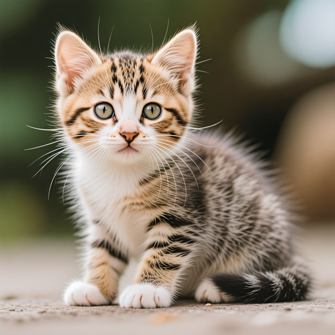 生成小猫图像预览效果