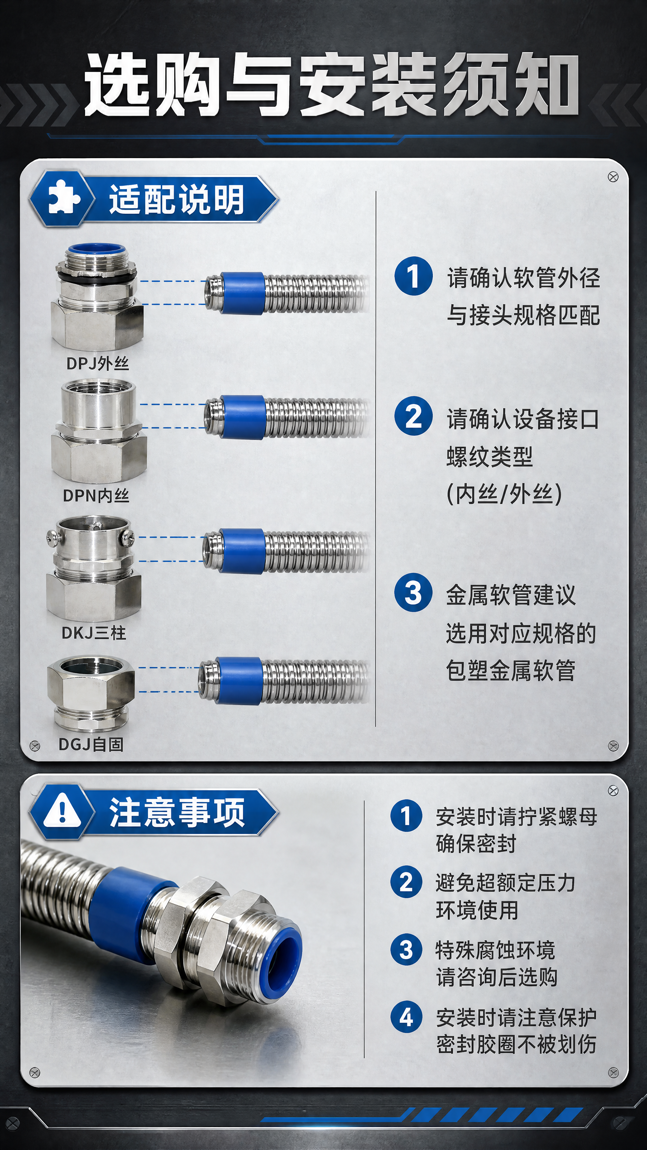[商品] 使用【图1】304不锈钢接头作为示意，保留产品外观特… - 图片创意预览
