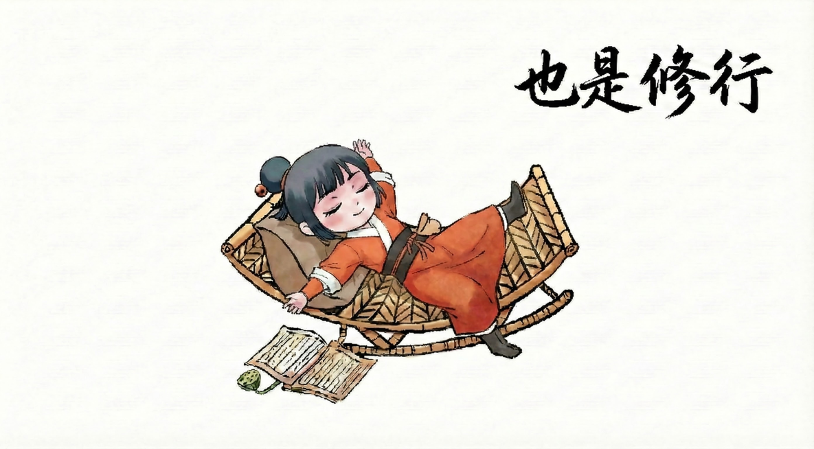 让人物睡得四仰八叉预览效果