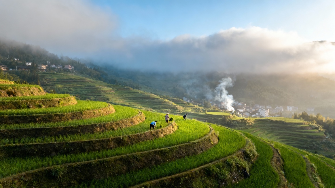 帮我生成20张风景的壁纸，包含各种场景或者植物特写，各种样式风格预览效果