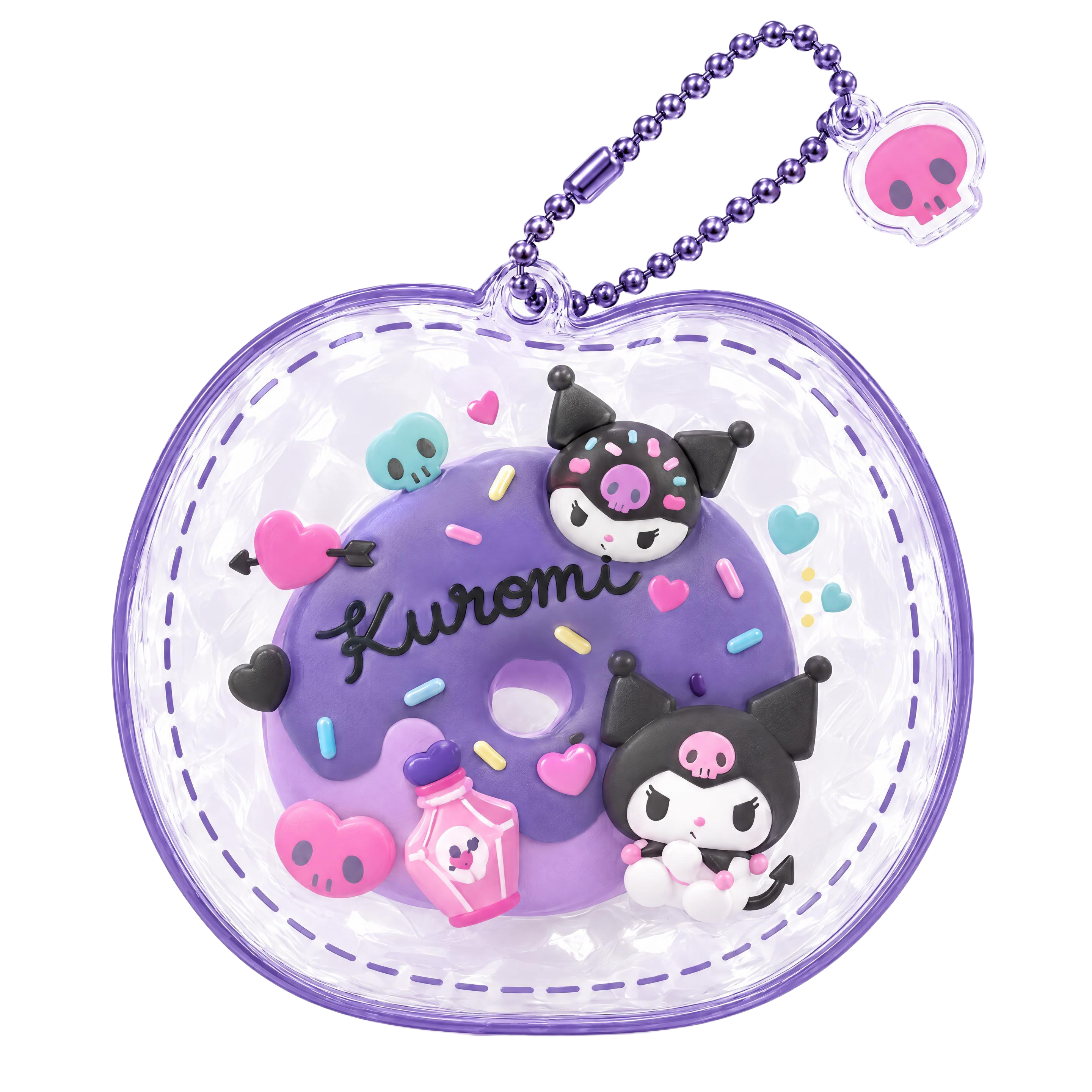 参考图一的Hello Kitty甜甜圈捏捏3D产品渲染质感和材… - 图片创意预览