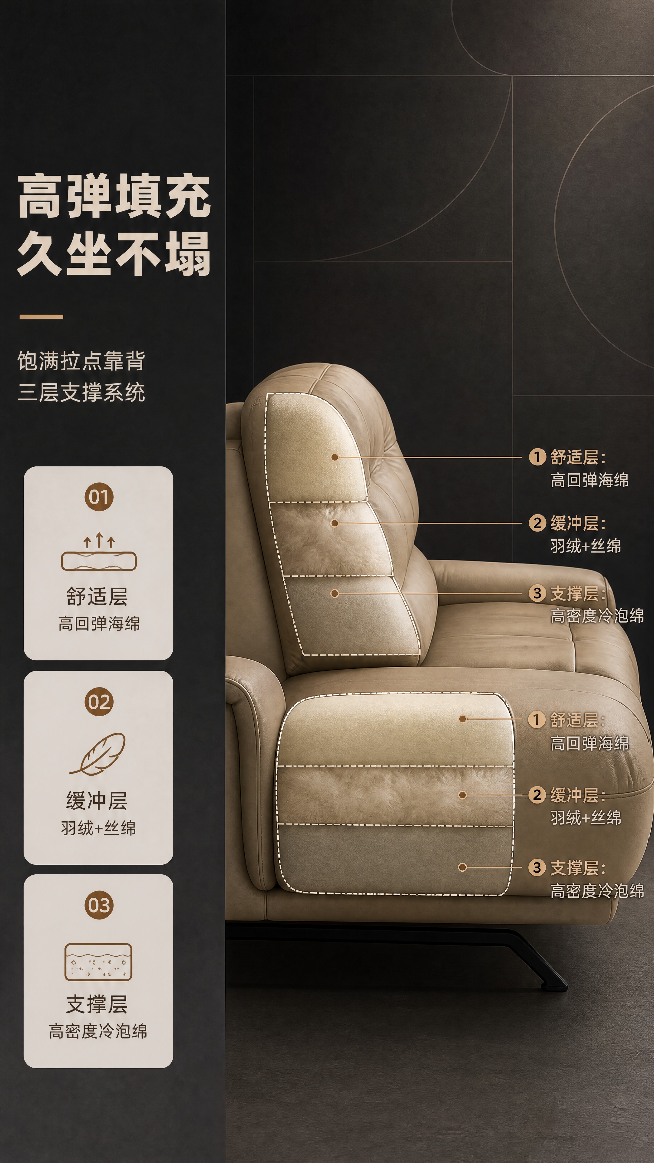 [商品] 使用【图1】意式极简小天鹅沙发；保留三人位结构、浅卡… - 图片创意预览
