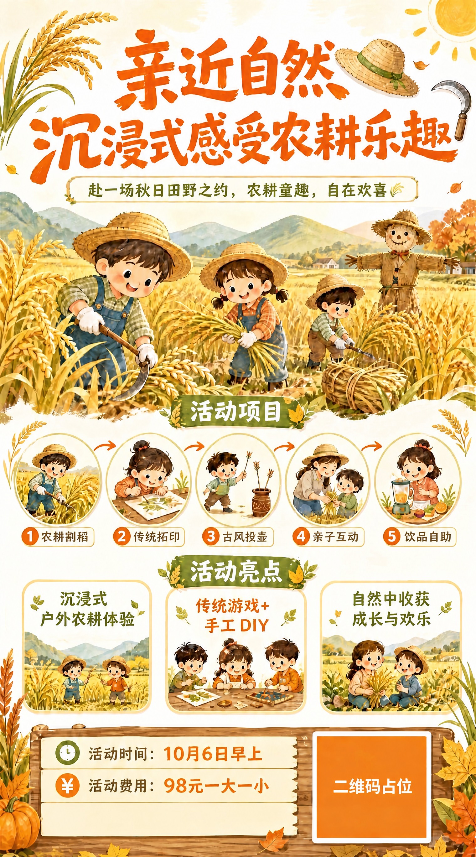 基于参考图进行修改：1. 将第5个活动项目的文字"饮品"改为"… - 图片创意预览