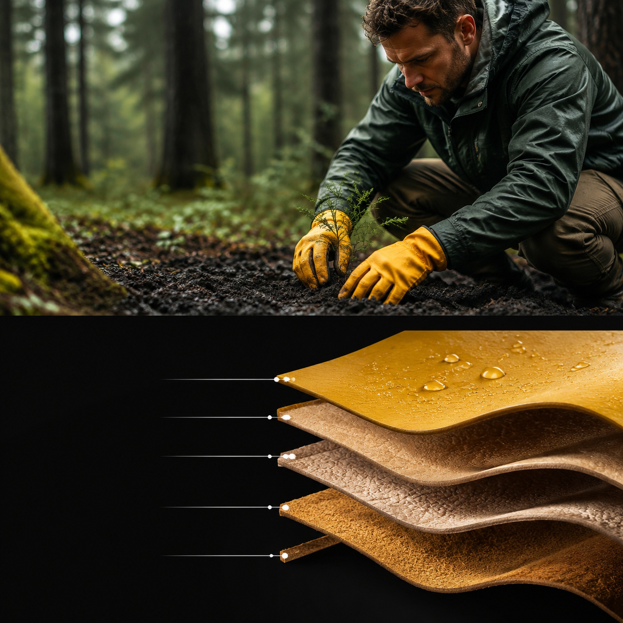 Split‑layout commercial A+ grap… - 图片创意预览