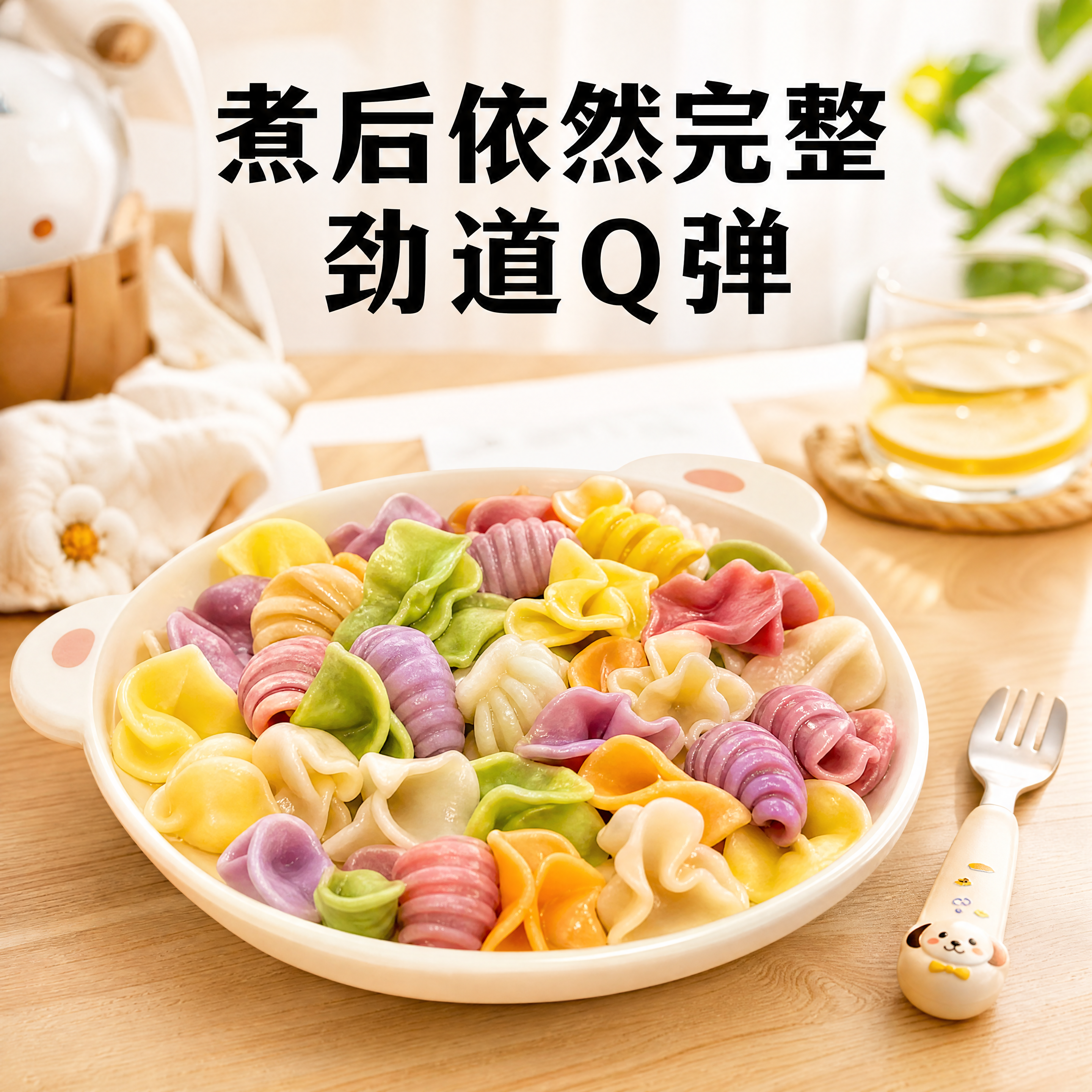 [主图-4] 宝宝面真实食用场景展示。 [氛围风格] 温馨居家… - 图片创意预览