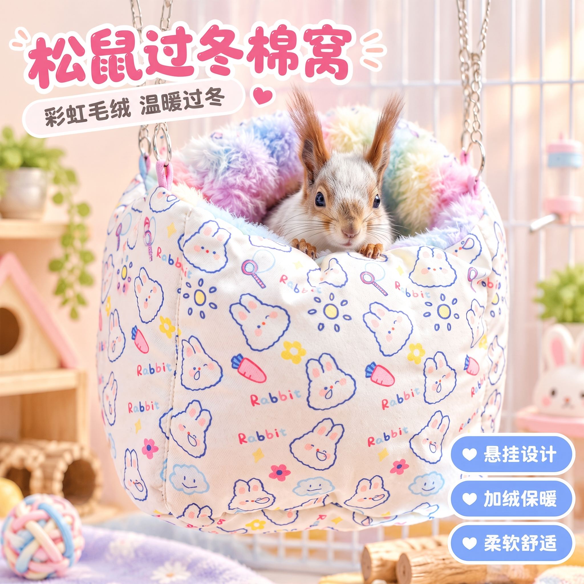 图片里的松鼠换成雪地松鼠 - 图片创意预览