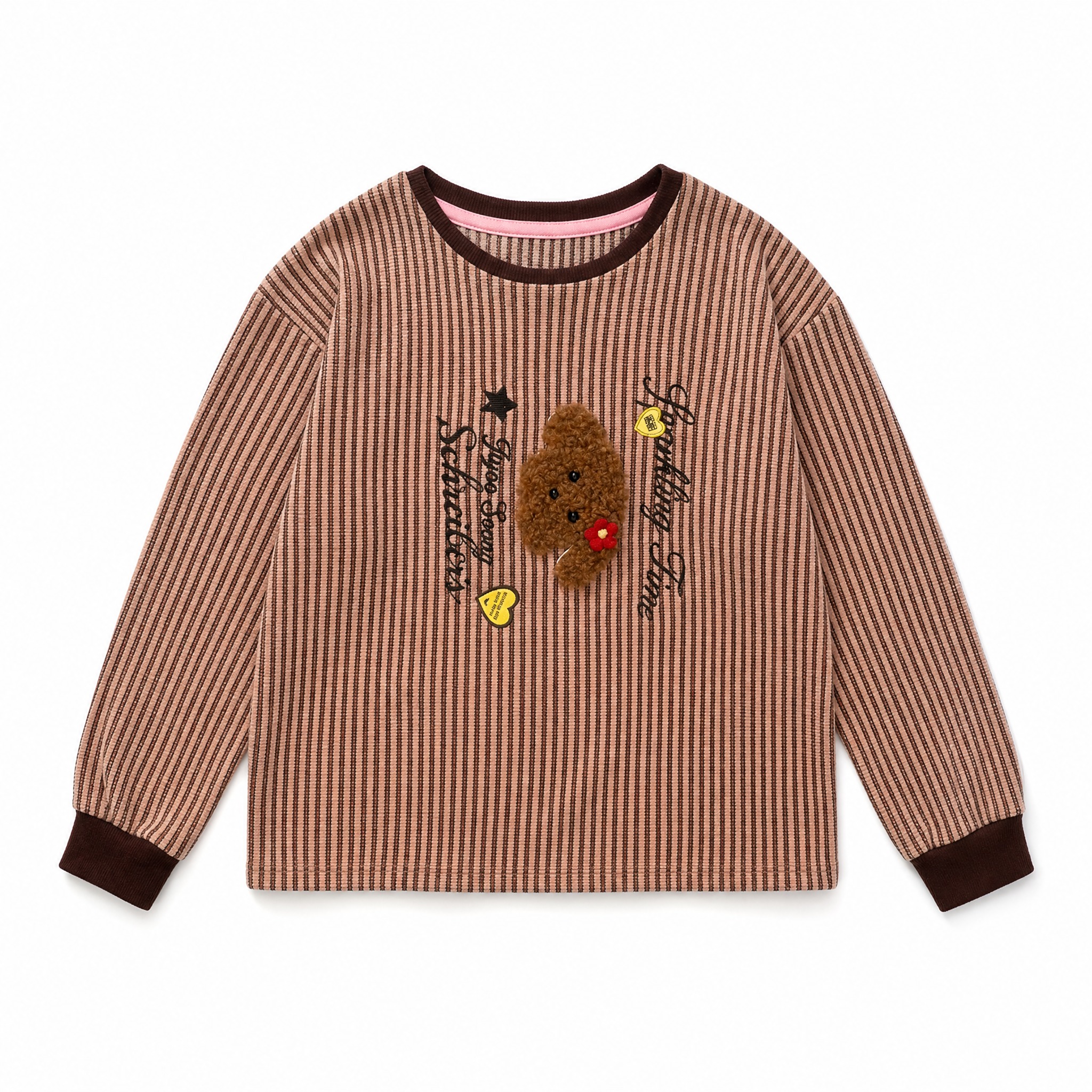 参考原图的服装款式、颜色、面料、花纹，服装平铺摊开展示，俯视平… - 图片创意预览