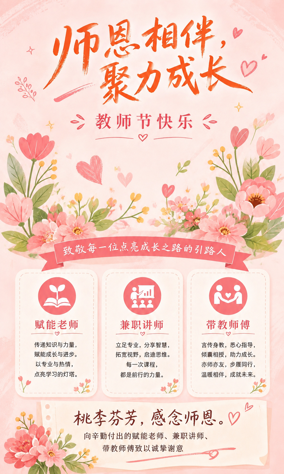 在这张海报基础上修改：去掉画面中间的所有人物形象（老师和学生全… - 图片创意预览
