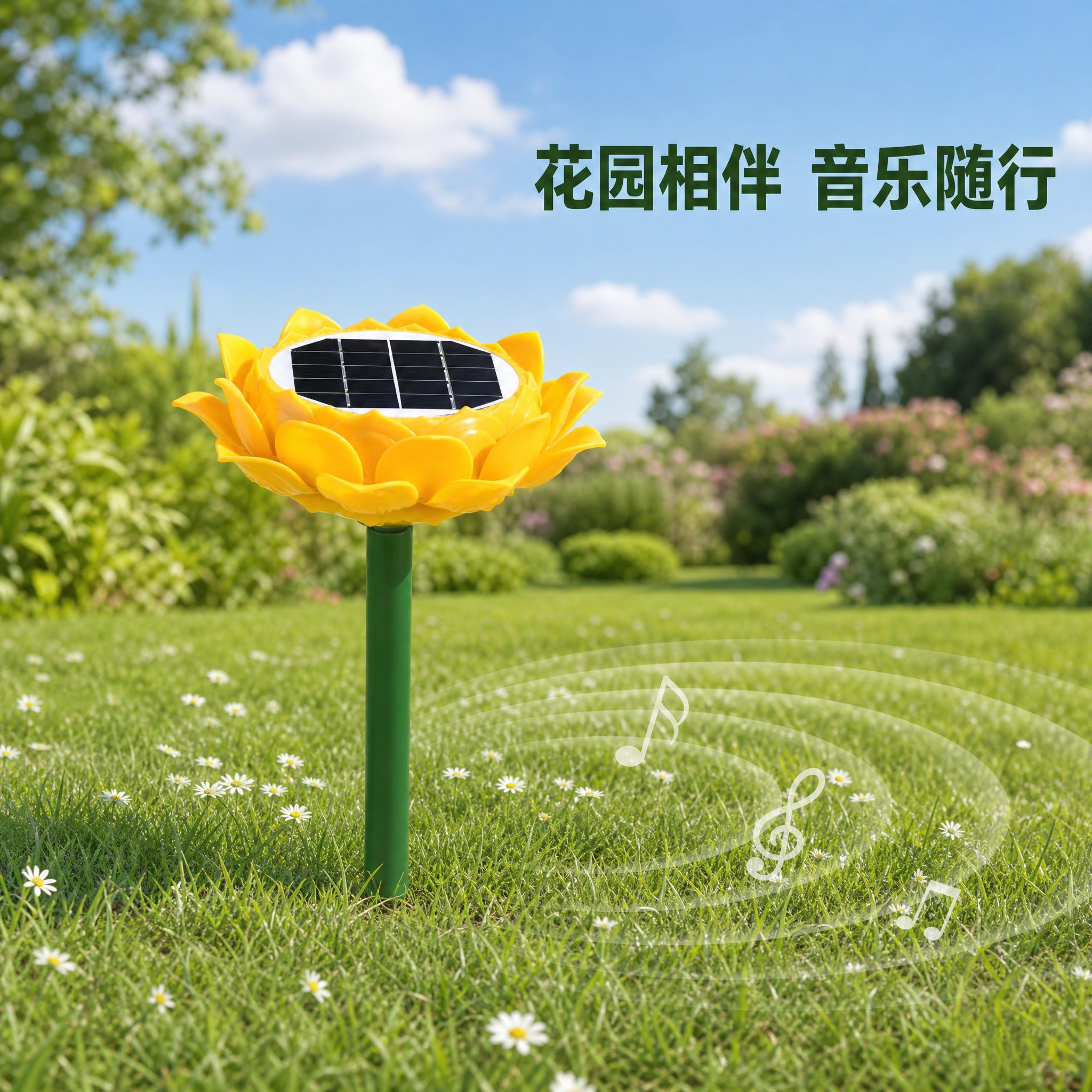 [主图-4] 大自然场景一：花园草坪插地使用场景，插得深一些，… - 图片创意预览