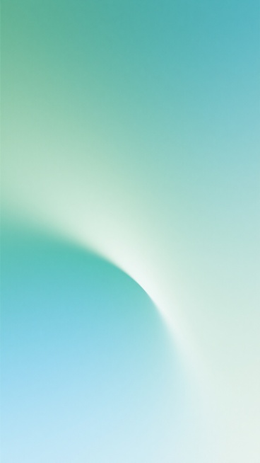 极简风格渐变背景，以柔和的浅绿色和淡青色为主色调，呈现出流畅自然的色彩过渡效果，色彩明亮通透，光影柔和均匀，整体画面干净利落，营造出清新、简洁、舒适的视觉氛围，背景中无任何文字、图案或装饰元素，仅通过色彩的微妙变化和柔和的曲线形态展现简约美感。预览效果