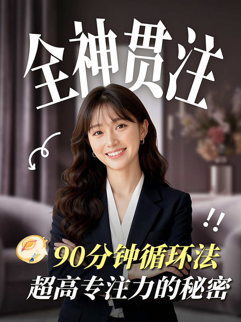 知识付费自由职业创业分享人像小红书封面