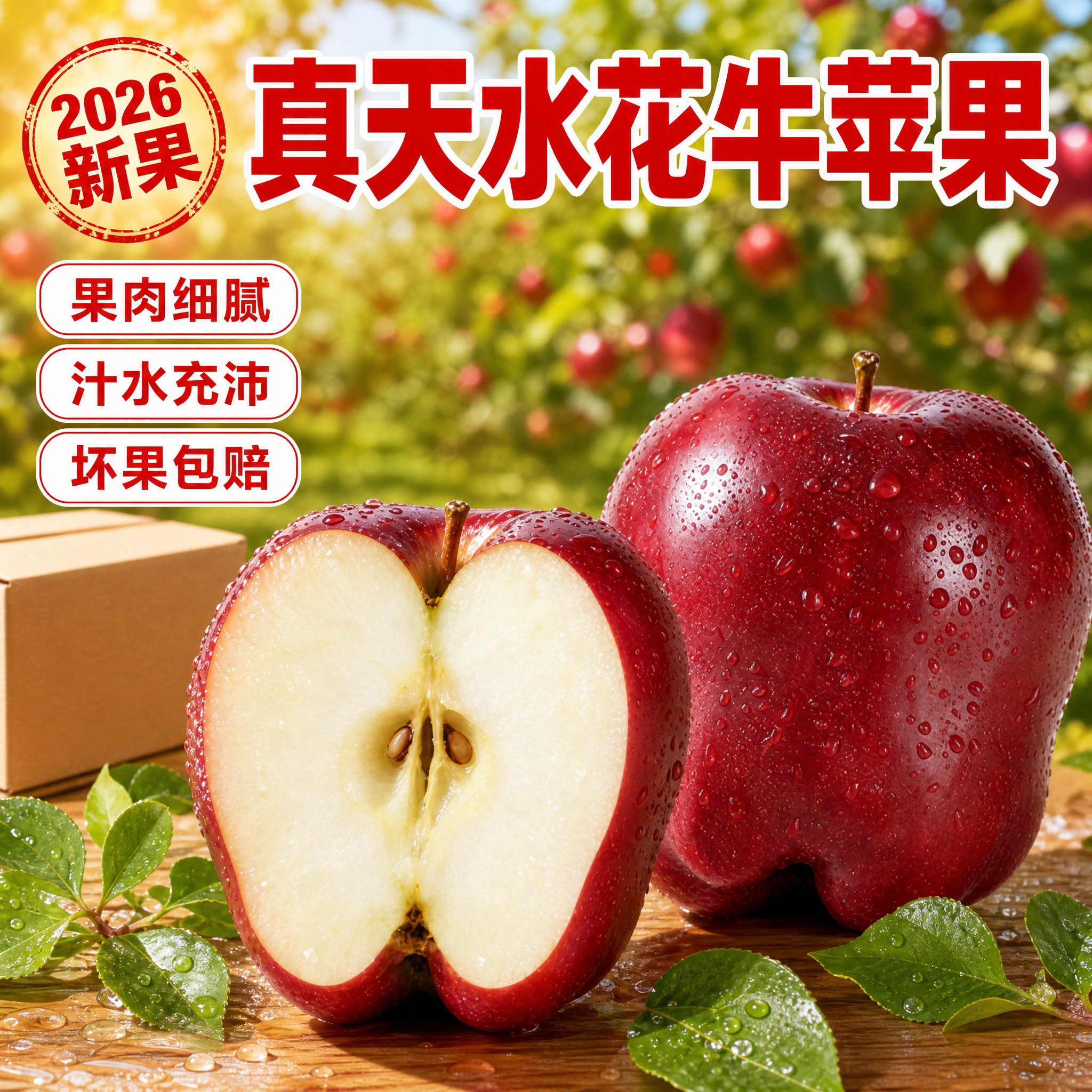 [主图-1] 淘宝/天猫生鲜电商主图，食欲首图：1个切开的甘肃… - 图片创意预览