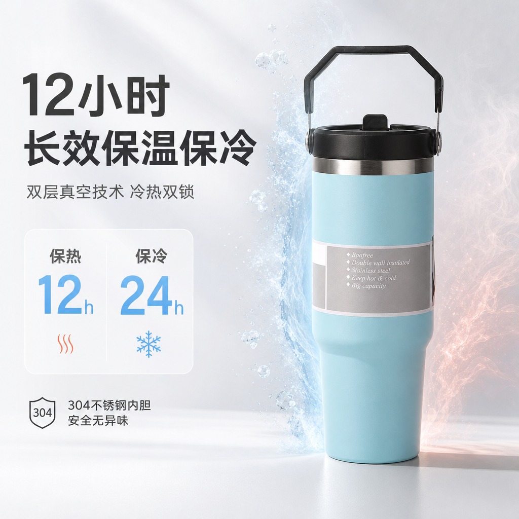 [主图-2] 核心亮点 长效保温保冷效果证明 [统一基调] 淘… - 图片创意预览