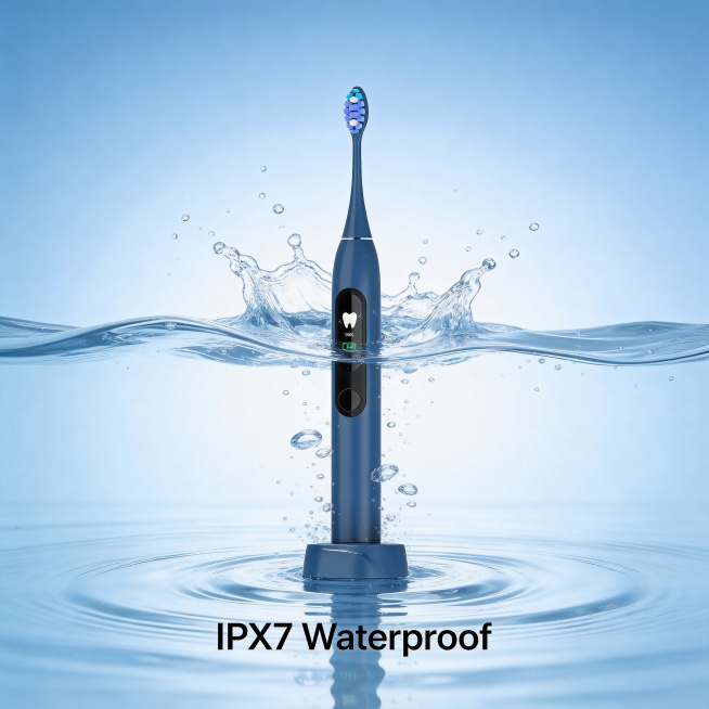 [Main Image 6] IPX7 Waterproof performance demonstration. [Atmosphere Style] Visual impact, clear fu预览效果