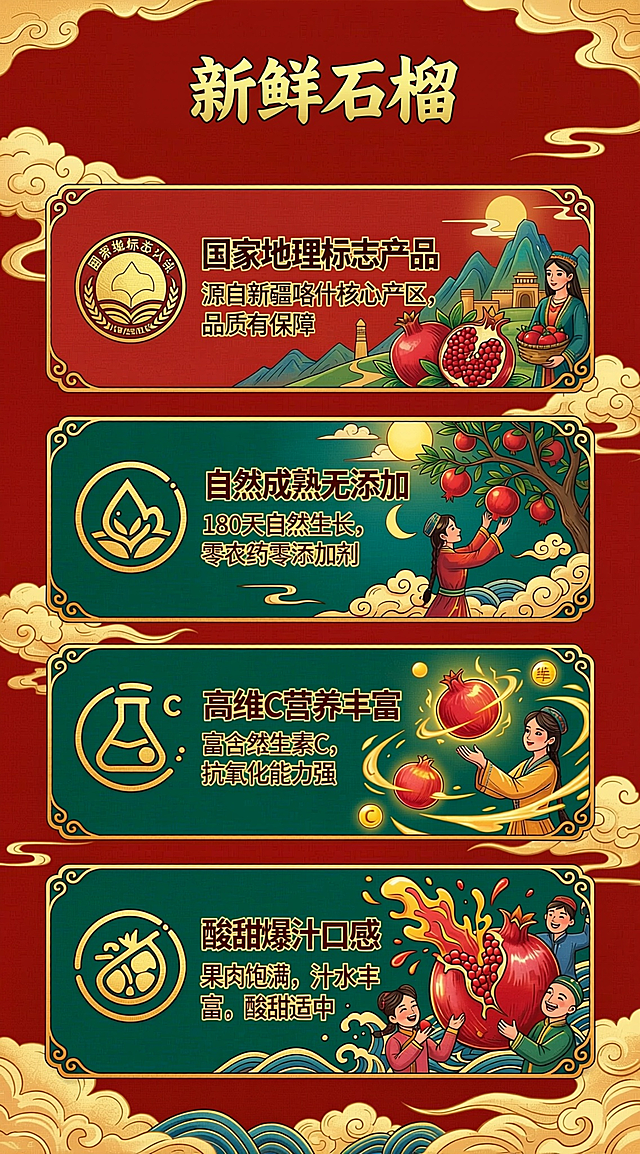 将石榴核心优势改为新鲜石榴