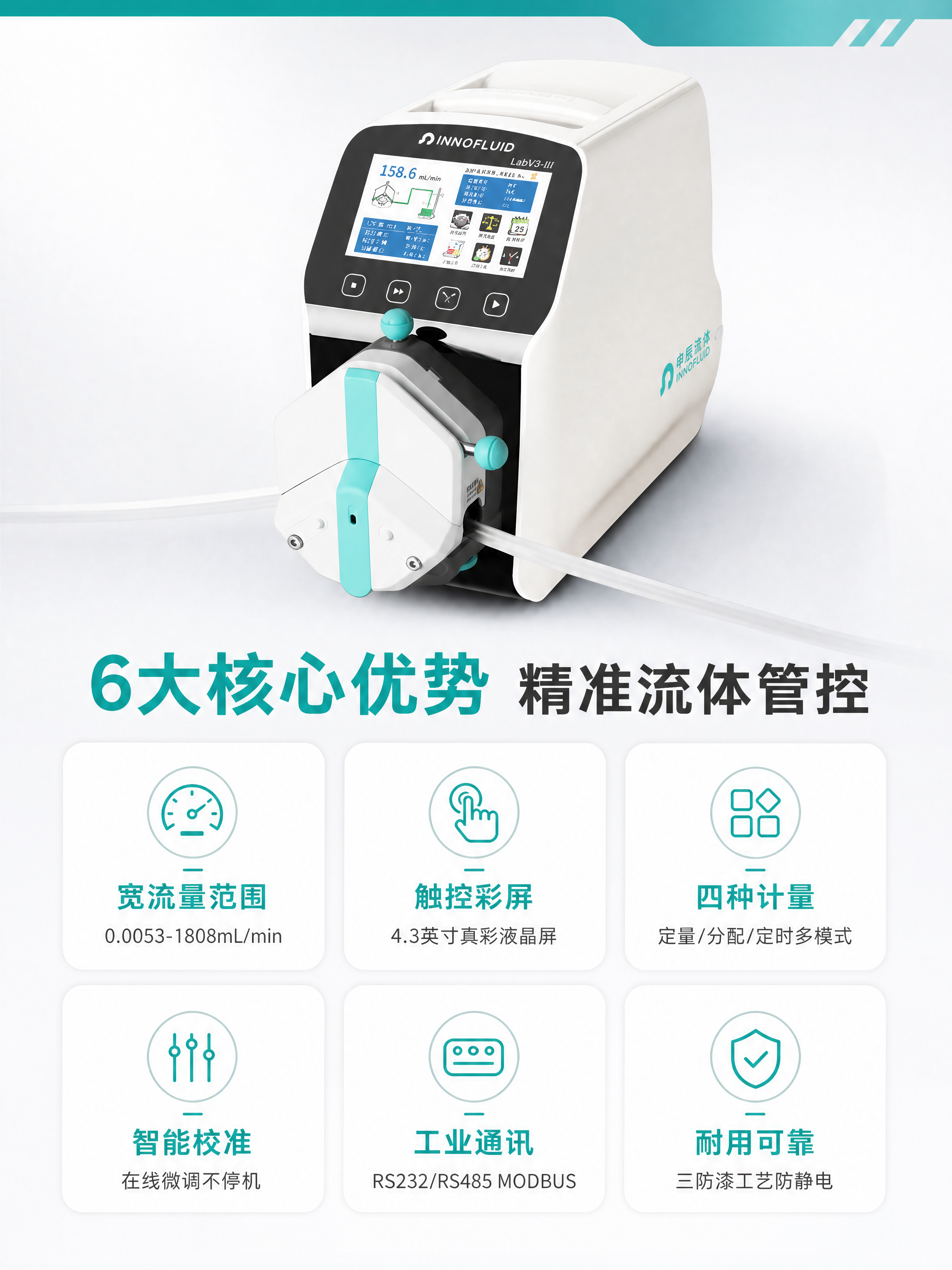 [商品] 使用【图1】申辰流体LabV3-III蠕动泵产品图，… - 图片创意预览