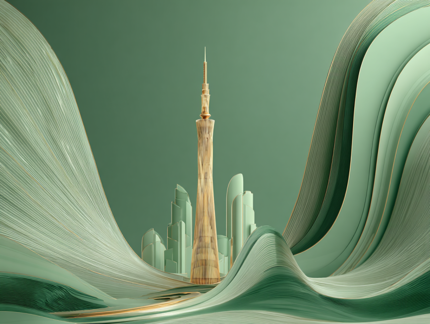 Main visual KV, main color is light green (RGB: 190, 194, 179), decorated with gilt and matte silver预览效果