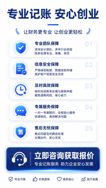 [第8屏] 行动号召与服务保障，引导用户咨询转化。
[氛围/风格] 转化型设计，突出行动指令和保障承诺，积极专业。
[元素布局] 顶部主标题，中部展示核心服务保障承诺，每个保障配图标，底部放置醒目的咨预览效果