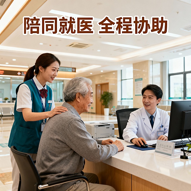 做一套关于助急服务的主图*1张+轮播图*3张+具体服务项目：陪同外出