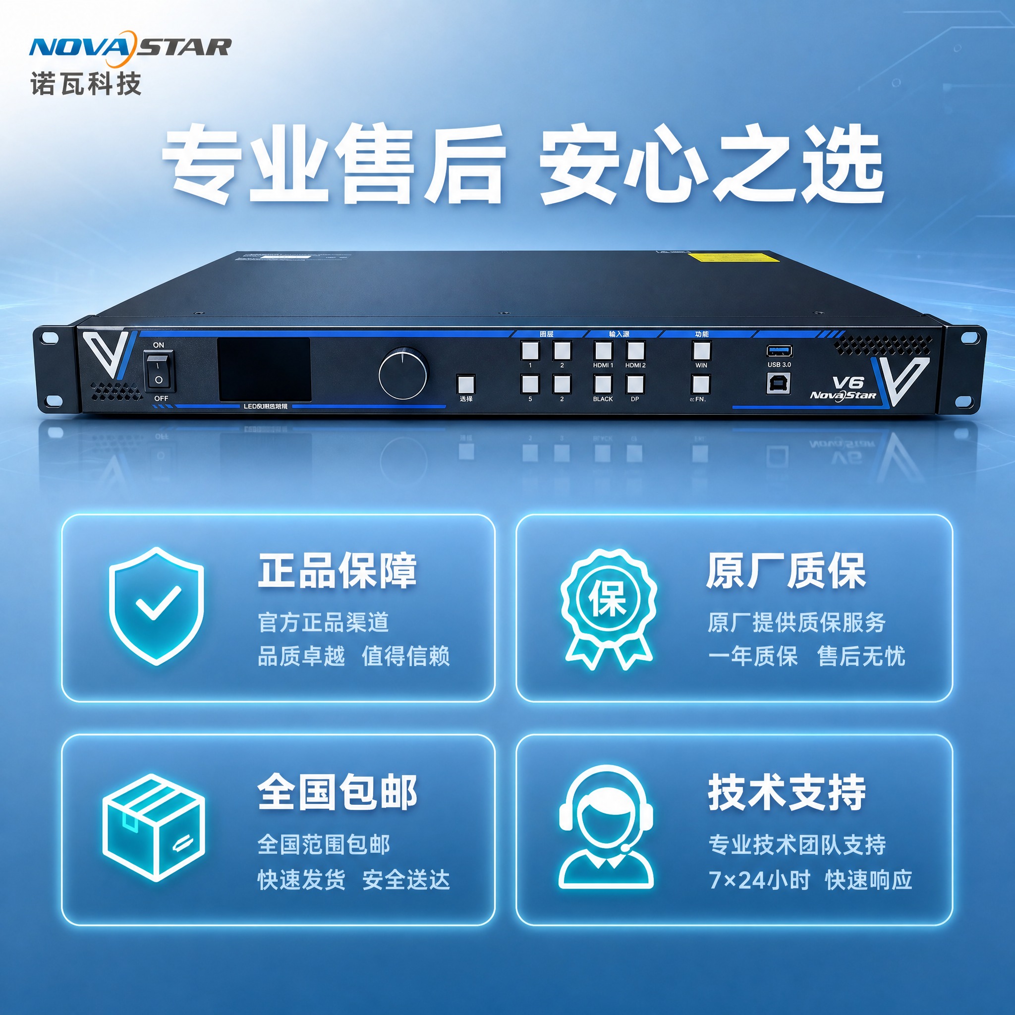 [主图-6] 售后保障展示，传达专业可靠的售后服务和品质保障，… - 图片创意预览