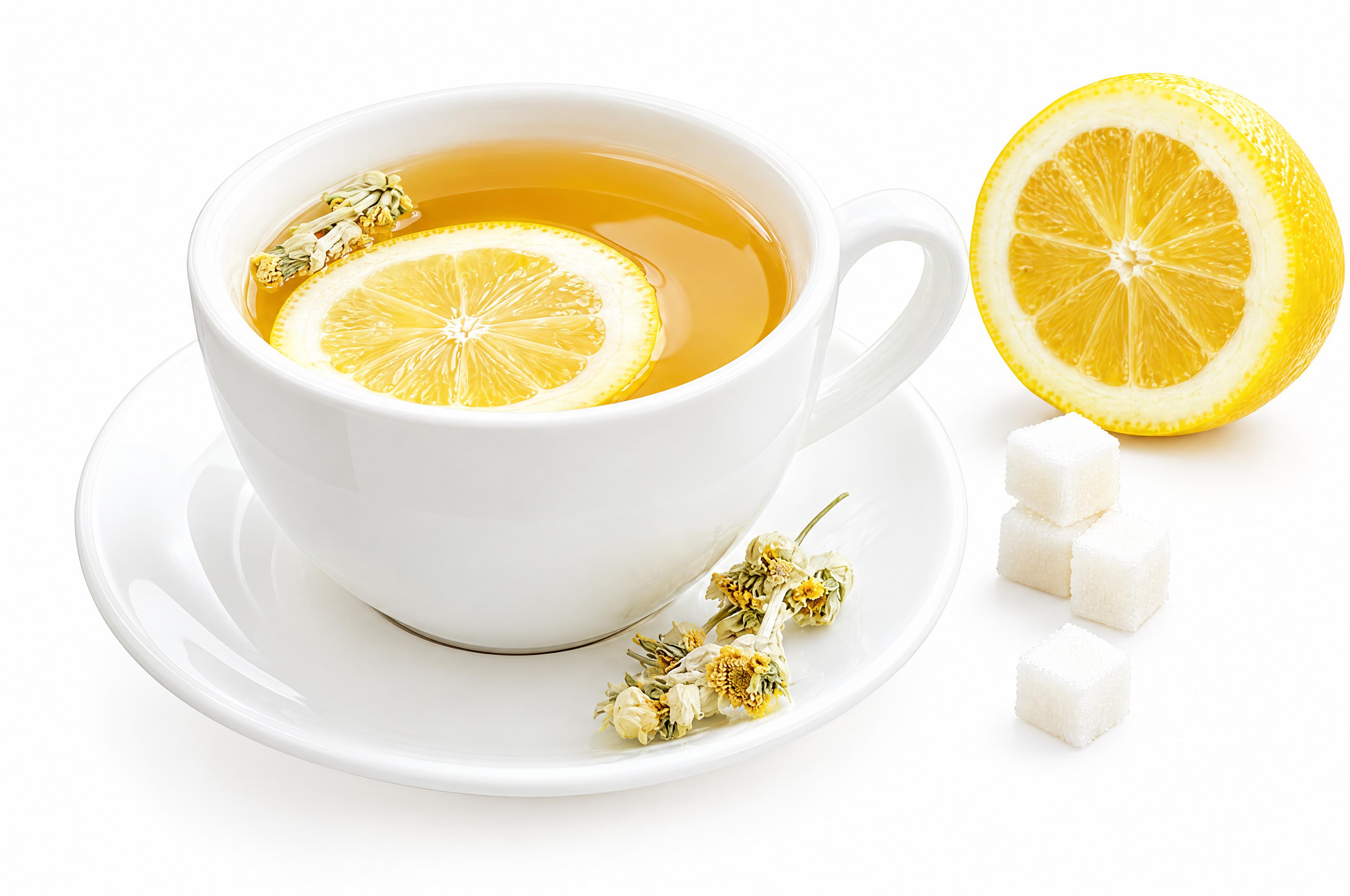参考图中的柠檬茶、白瓷杯、柠檬片、方糖等元素和构图风格，重新生… - 图片创意预览