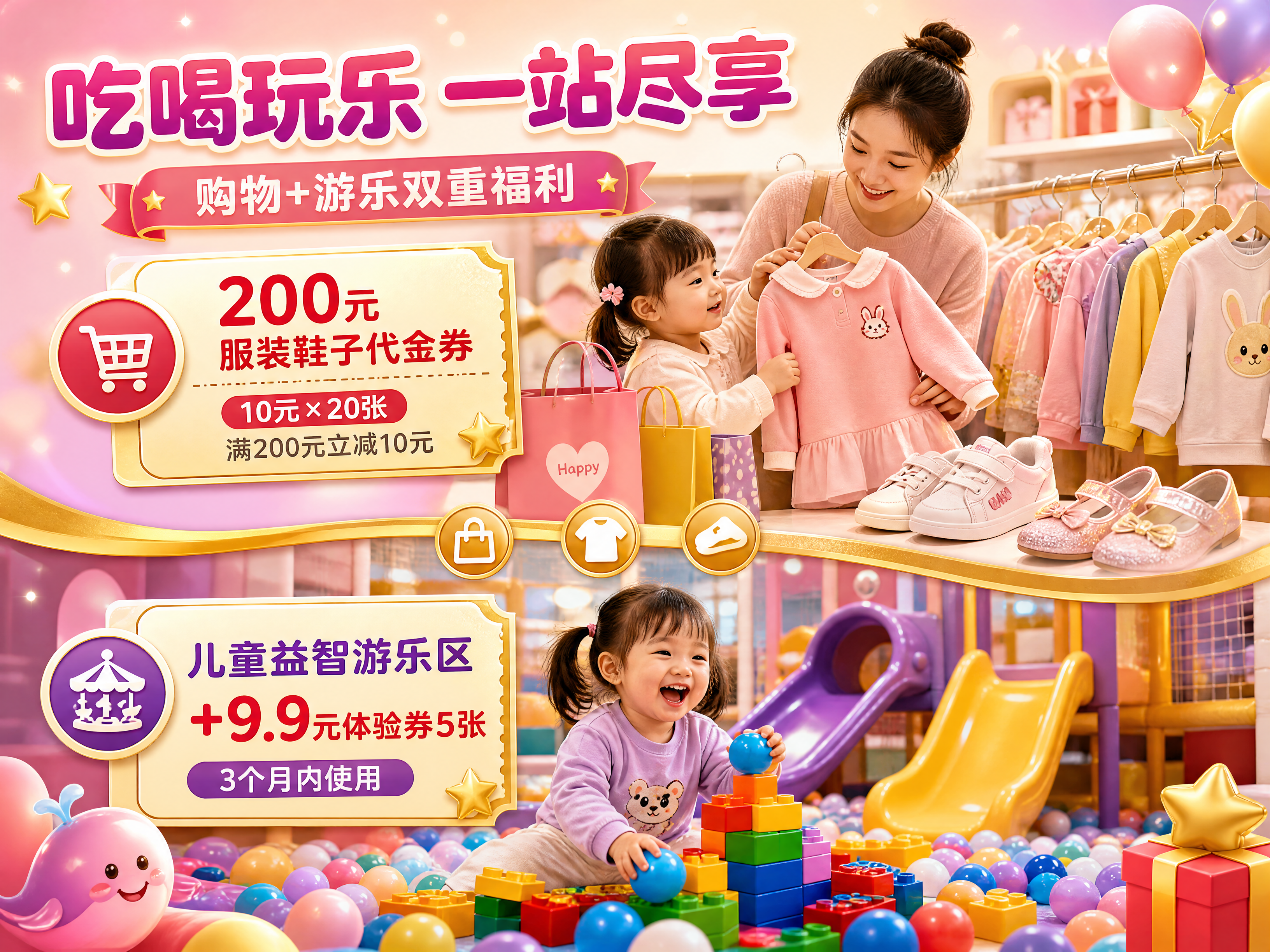 [商品] 本页为购物游乐权益展示，无实物商品图；以购物袋、服装… - 图片创意预览
