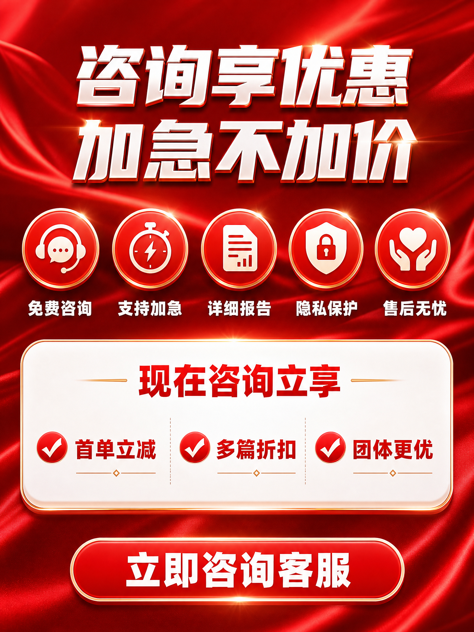 [主图-5] 权益与下单说明：展示服务权益与咨询优惠，促进转化… - 图片创意预览