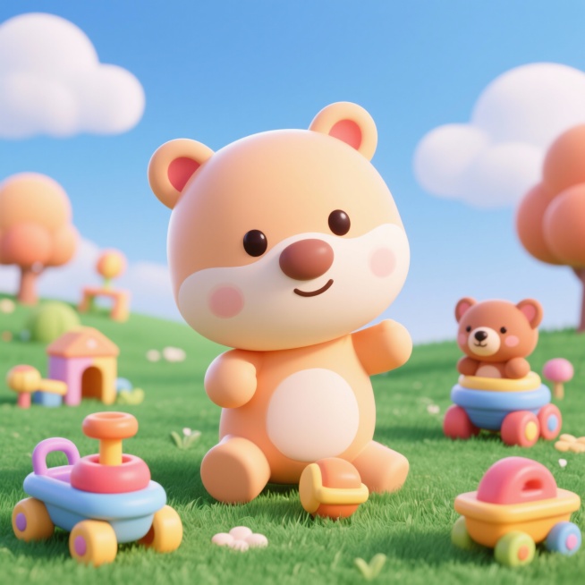 早教头图 要体现早教风格预览效果