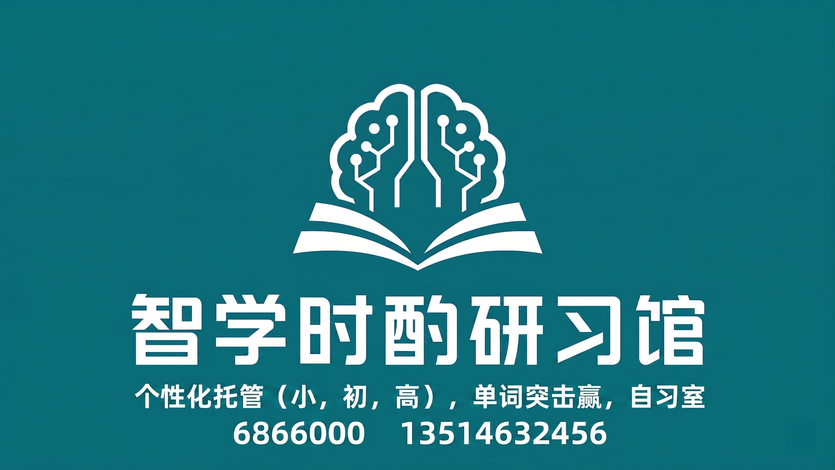 把下面的小字改成“个性化托管（小，初，高），单词突击赢，自习室… - 图片创意预览