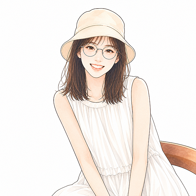进一步降低写实度，强化清晰的漫画轮廓线条，加强柔和手绘插画质感，让整体风格更偏向漫画插画