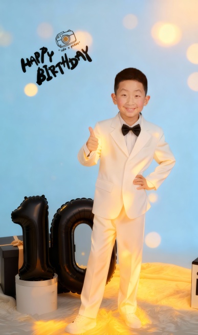 加点灯光效果其他保持不变五官不变预览效果