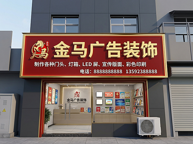 广告门头