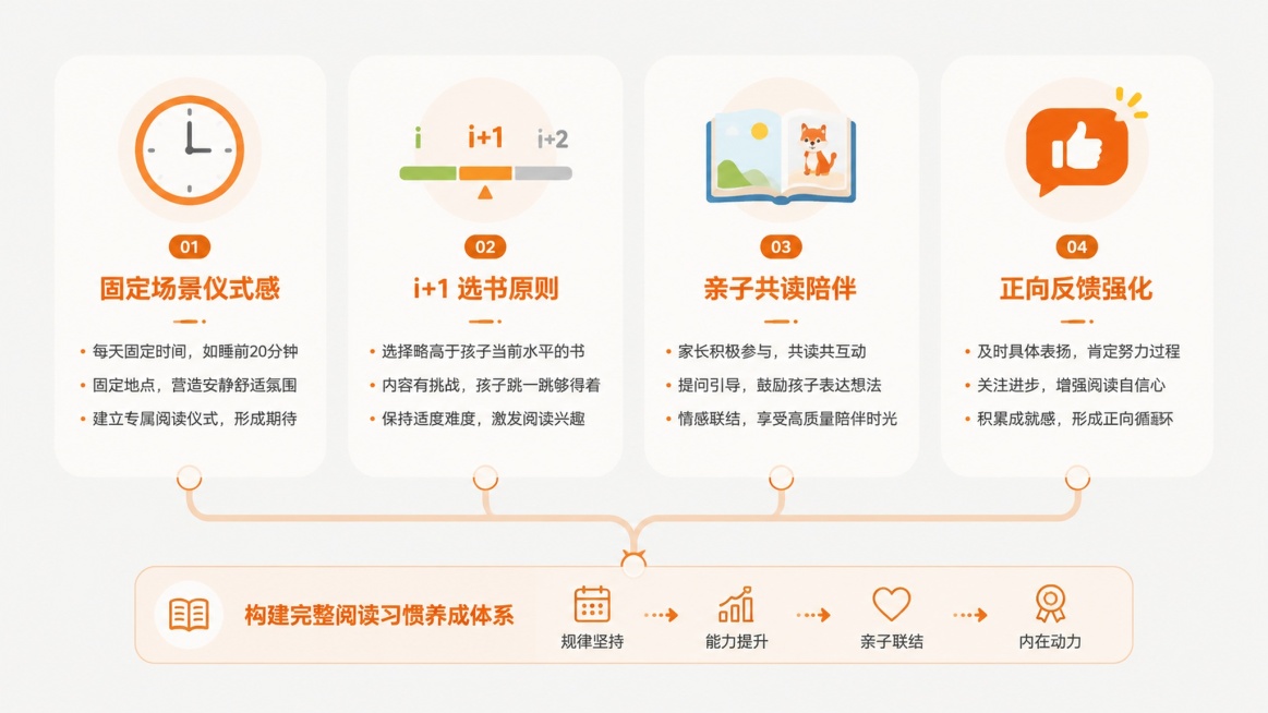 精确尺寸 1479 像素宽、1152 像素高，横版扁平风育儿科普封面信息图，适配今日头条信息流展示。
画面上半区为醒目主标题：英语启蒙如何保护孩子好奇心？，副标题小字标注：守住原动力 孩子主动想学不抵预览效果