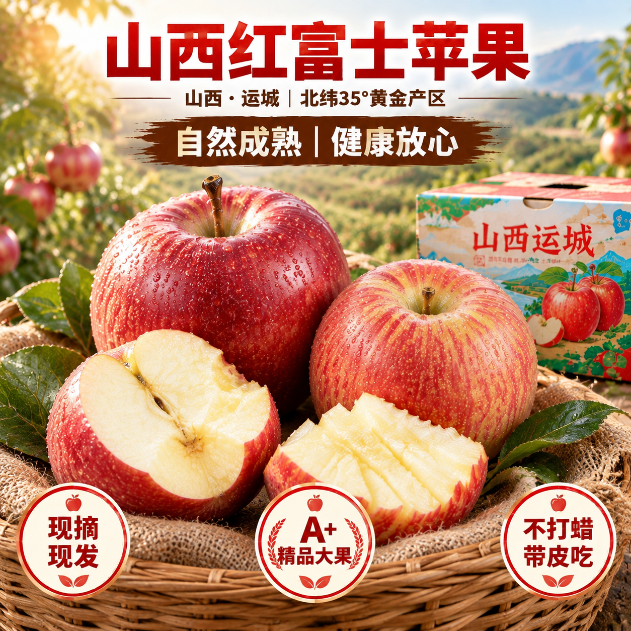 京东电商主图，800×800像素，1:1比例，背景为自然编织竹… - 图片创意预览